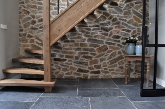 Vloertegels Hal Steenbergen Tegels Veenendaal De Klomp